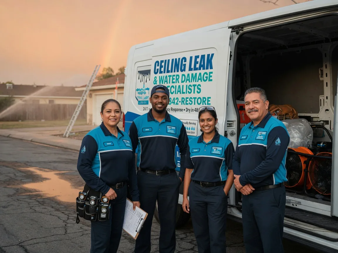 Ceiling Leak Cleanup company in Rosholt, WI